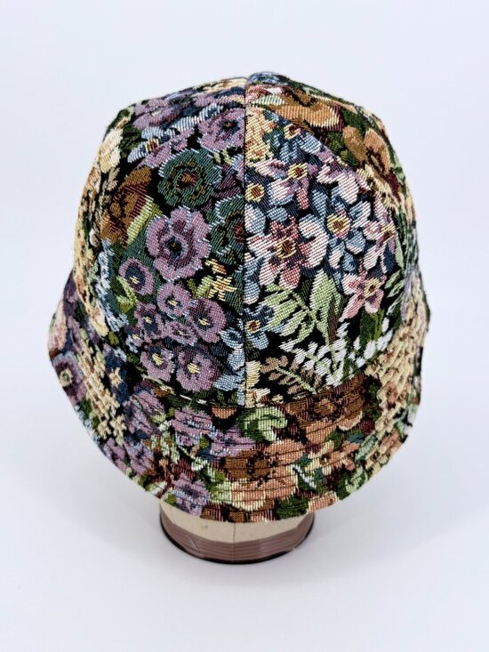 ? Vintage Y2K Floral Tapestry Bucket Hat Made in Japan main image 10